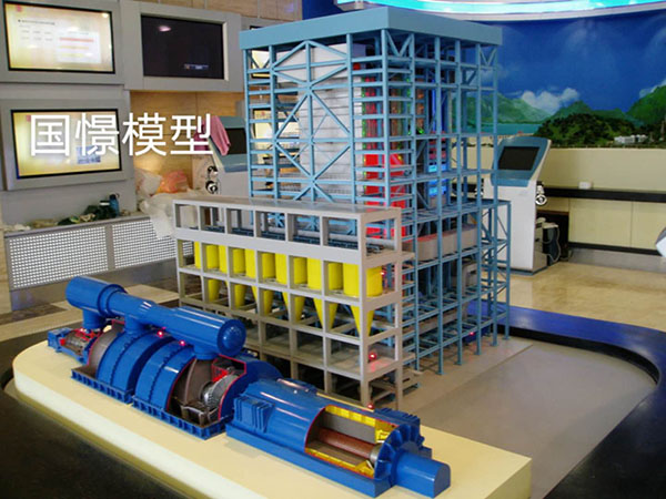 红安县工业模型
