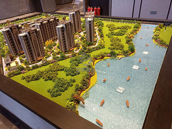 红安县建筑模型