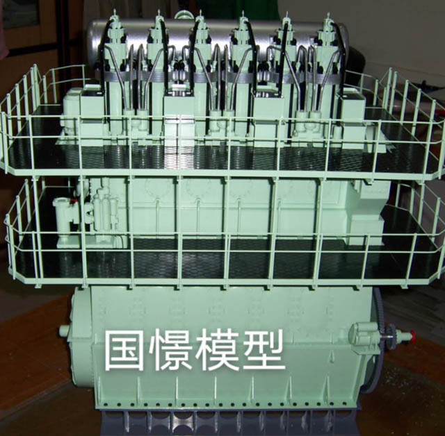 红安县发动机模型